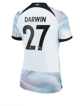 Liverpool Darwin Nunez #27 Auswärtstrikot für Frauen 2022-23 Kurzarm